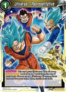 Universe 7 Representative TB1-095 card from Tournament of Power