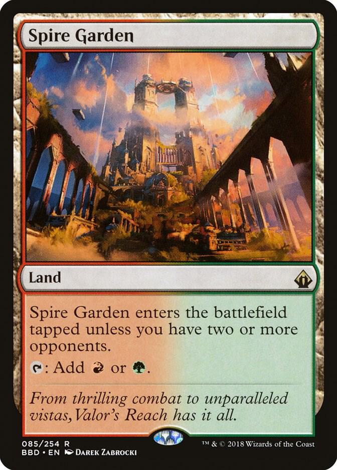 Spire Garden 85 card from Battlebond