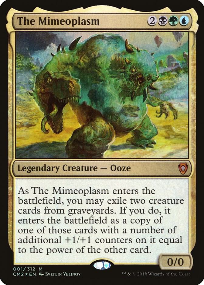 The Mimeoplasm 1 card from Commander Anthology Volume II