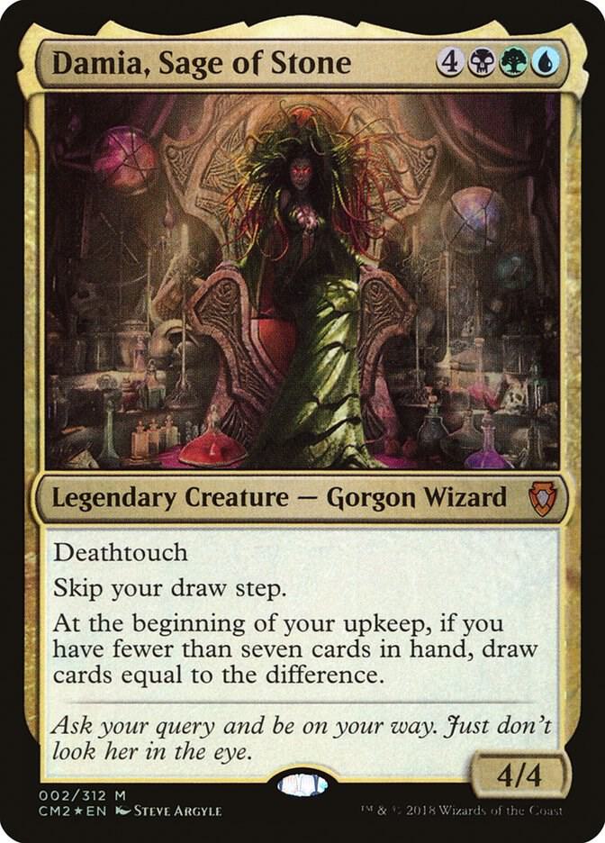Damia, Sage of Stone 2 card from Commander Anthology Volume II