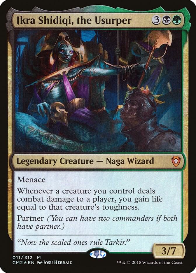 Ikra Shidiqi, the Usurper 11 card from Commander Anthology Volume II
