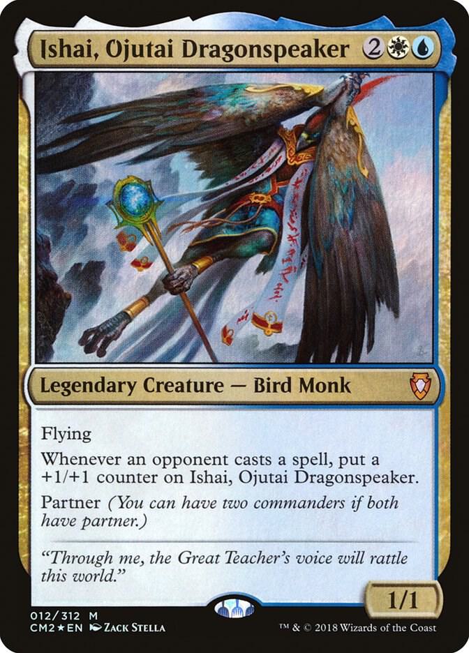 Ishai, Ojutai Dragonspeaker 12 card from Commander Anthology Volume II