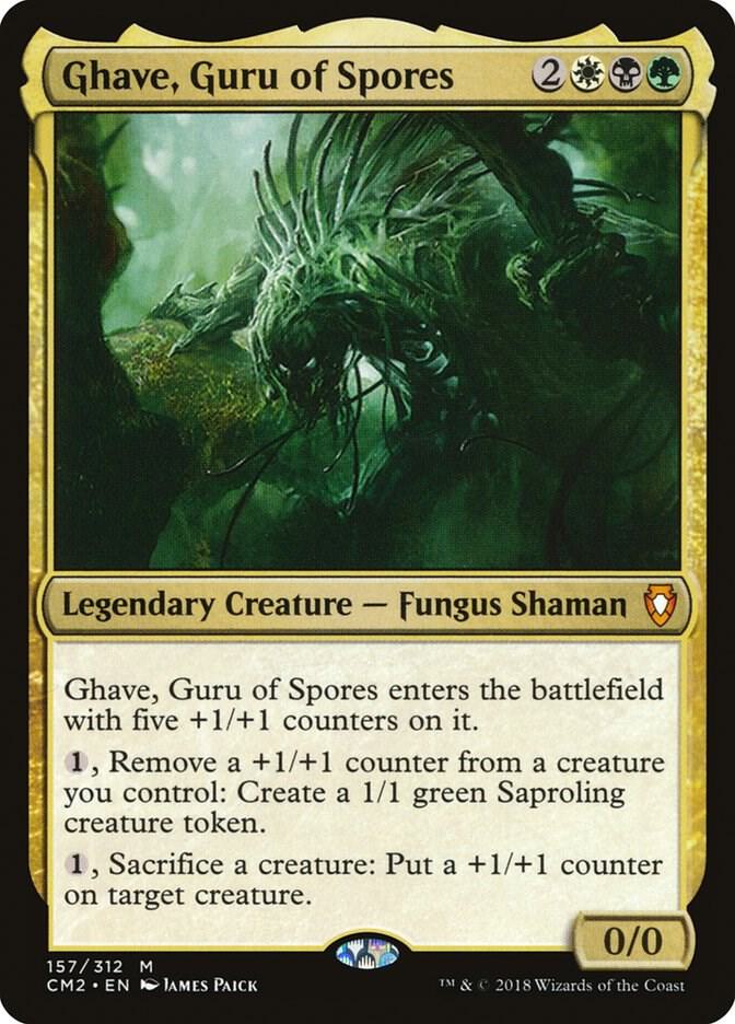 Ghave, Guru of Spores 157 card from Commander Anthology Volume II