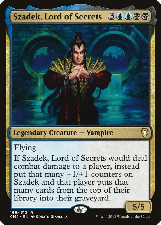Szadek, Lord of Secrets 168 card from Commander Anthology Volume II