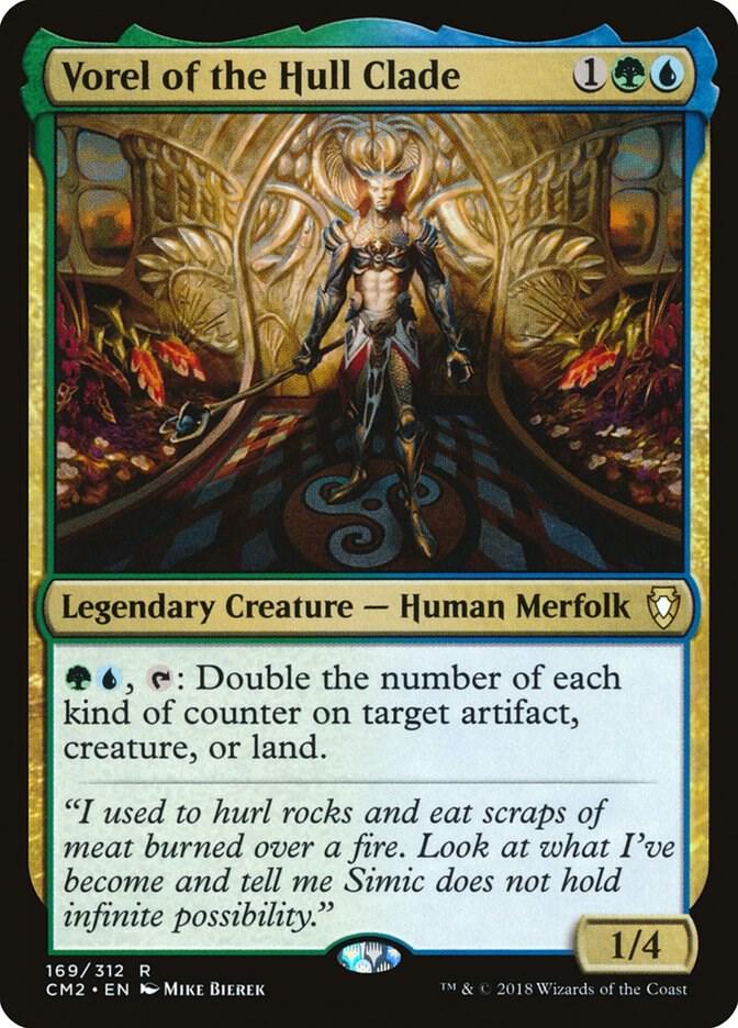 Vorel of the Hull Clade 169 card from Commander Anthology Volume II