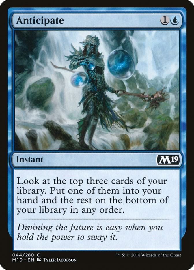 Anticipate 44 card from Core Set 2019