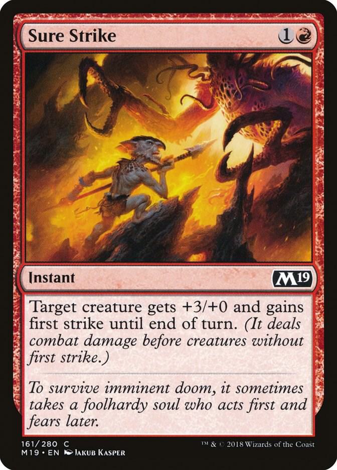 Sure Strike 161 card from Core Set 2019