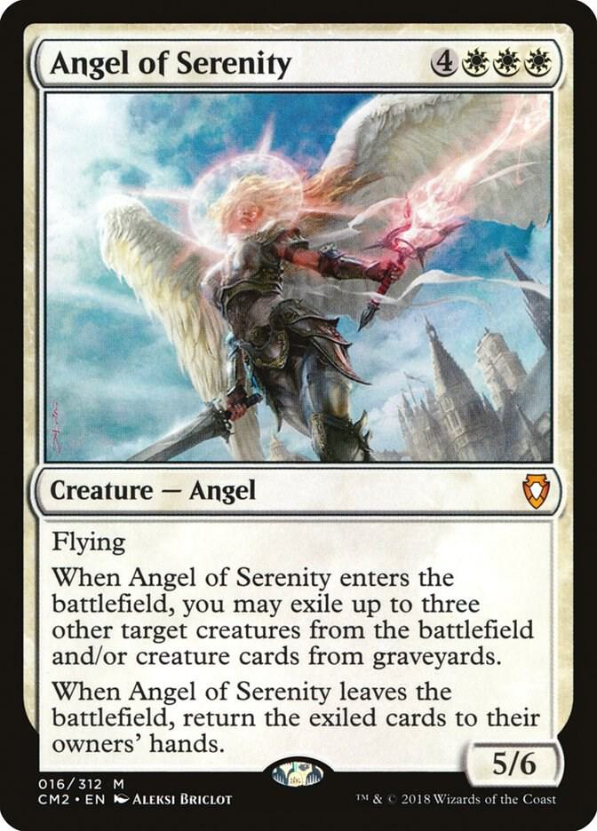 Angel of Serenity 16 card from Commander Anthology Volume II