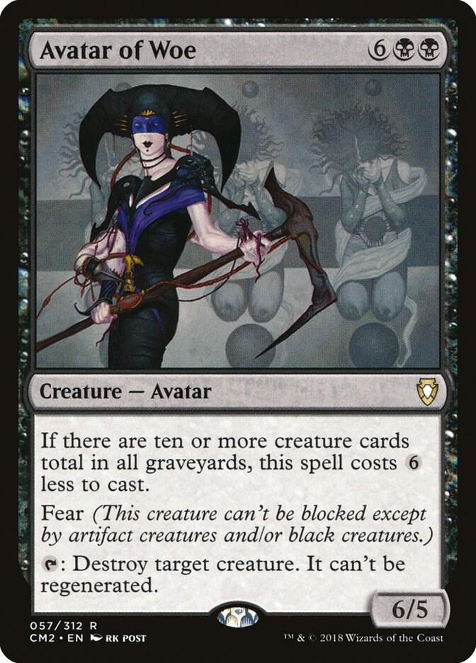 Avatar of Woe 57 card from Commander Anthology Volume II