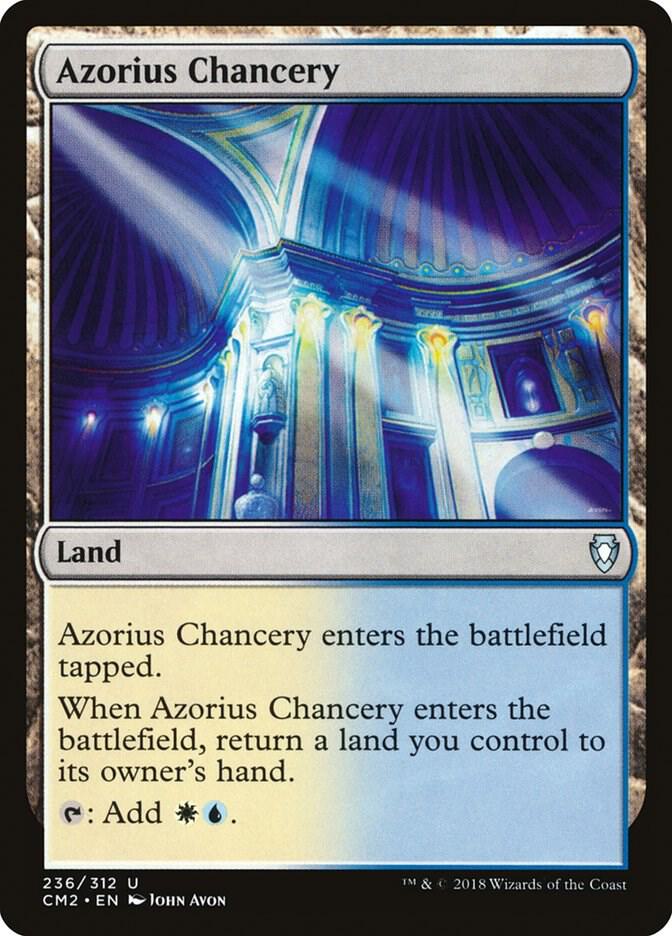 Azorius Chancery 236 card from Commander Anthology Volume II