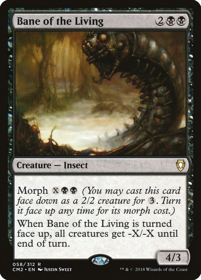 Bane of the Living 58 card from Commander Anthology Volume II