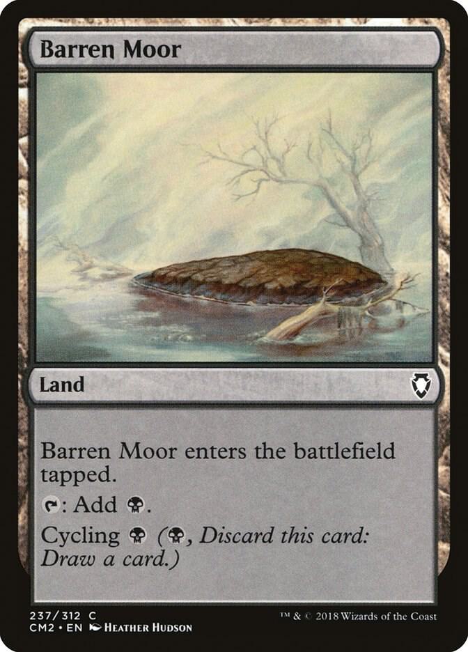Barren Moor 237 card from Commander Anthology Volume II