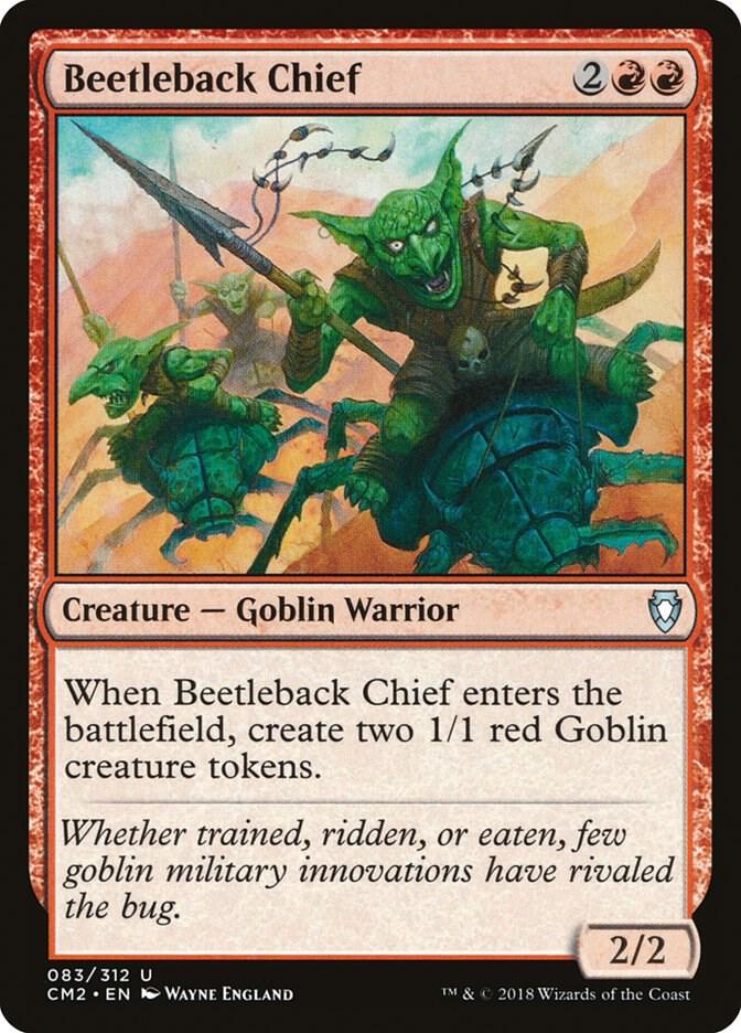 Beetleback Chief 83 card from Commander Anthology Volume II
