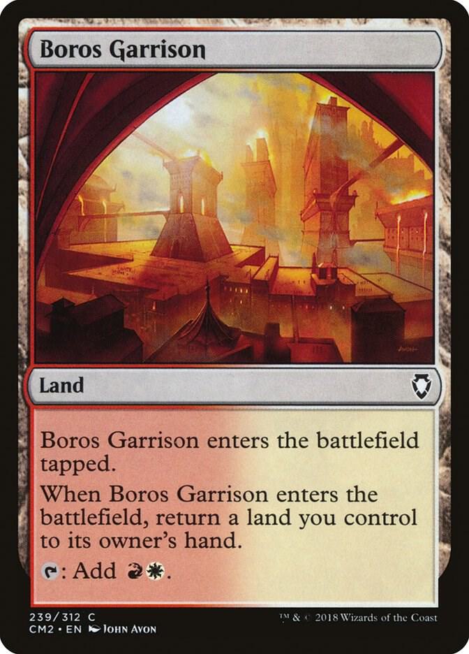 Boros Garrison 239 card from Commander Anthology Volume II