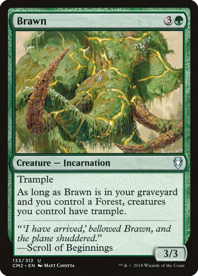 Brawn 133 card from Commander Anthology Volume II