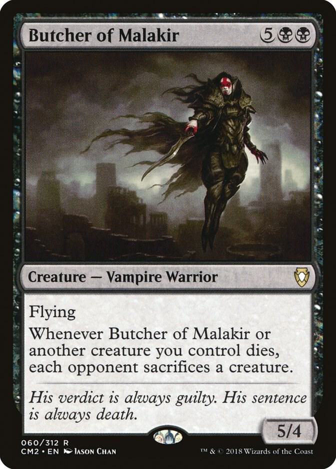 Butcher of Malakir 60 card from Commander Anthology Volume II