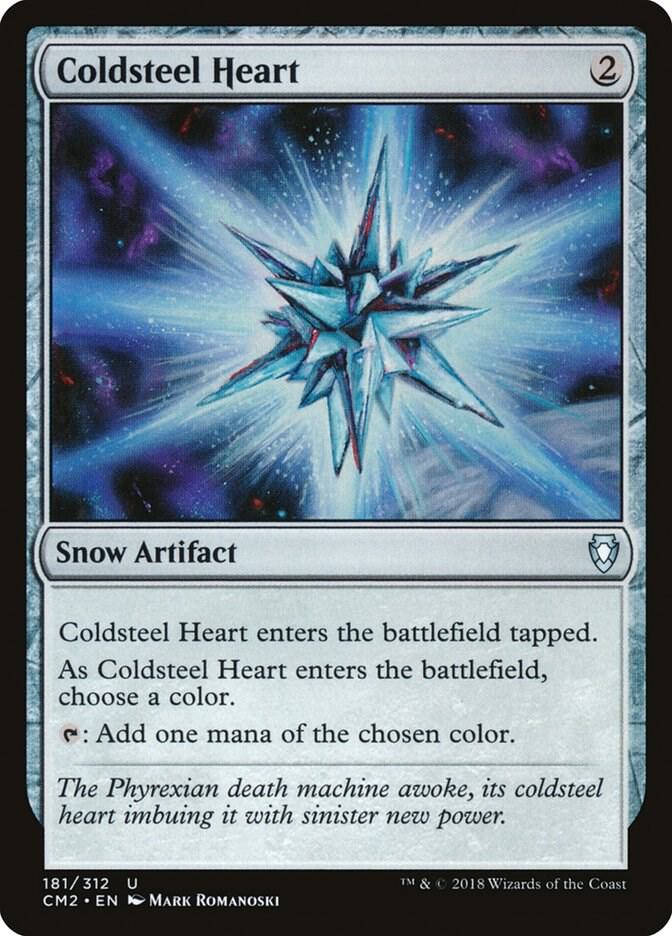 Coldsteel Heart 181 card from Commander Anthology Volume II