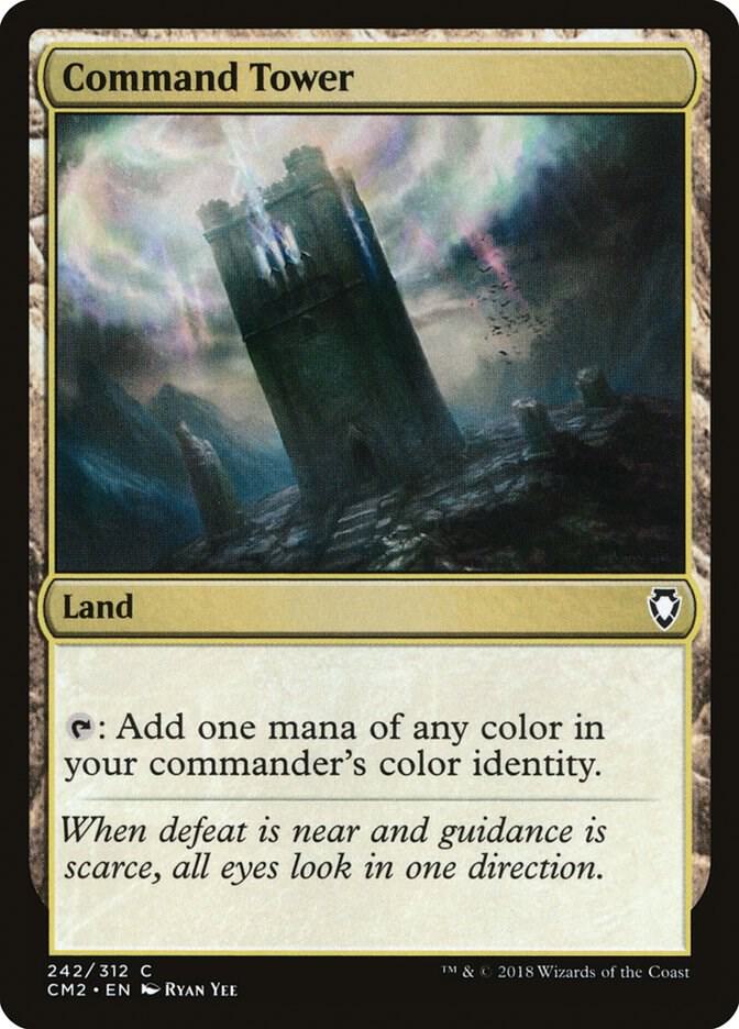 Command Tower 242 card from Commander Anthology Volume II