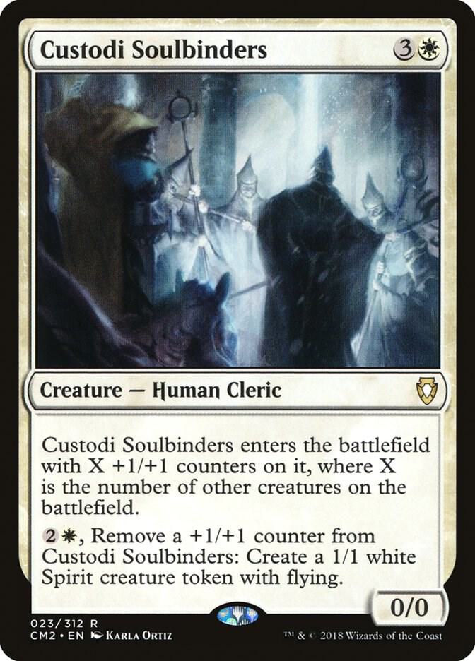 Custodi Soulbinders 23 card from Commander Anthology Volume II