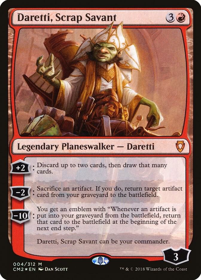 Daretti, Scrap Savant 4 card from Commander Anthology Volume II
