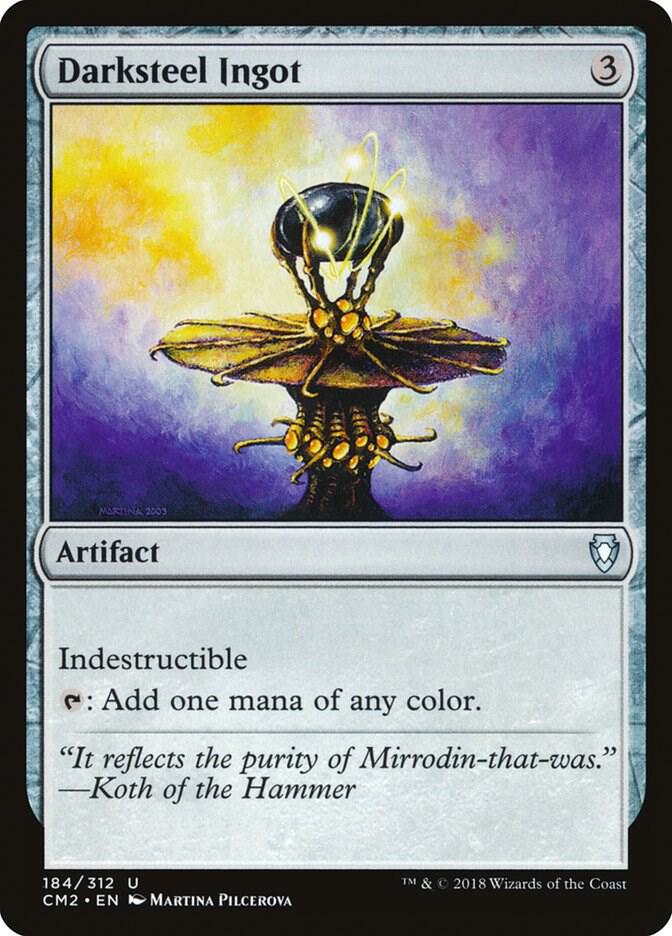 Darksteel Ingot 184 card from Commander Anthology Volume II