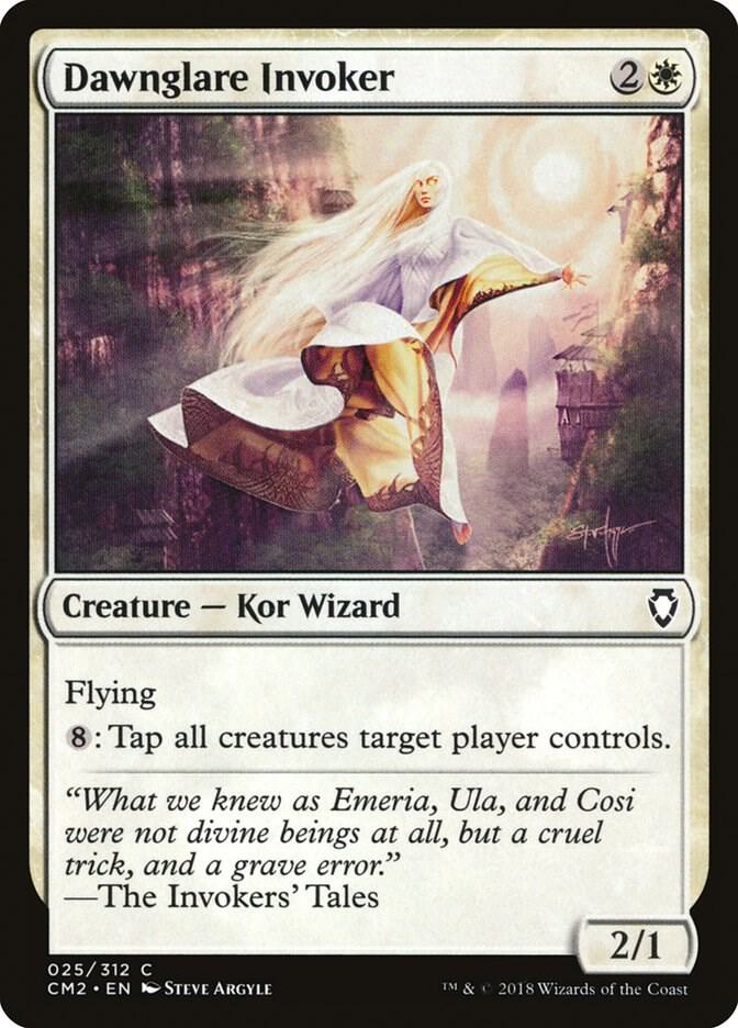 Dawnglare Invoker 25 card from Commander Anthology Volume II