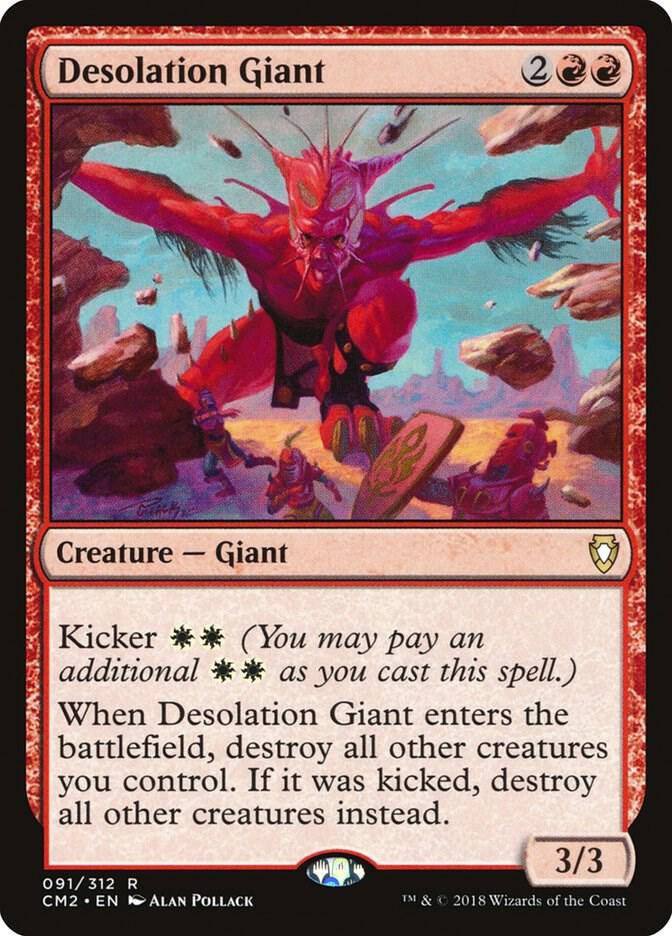 Desolation Giant 91 card from Commander Anthology Volume II