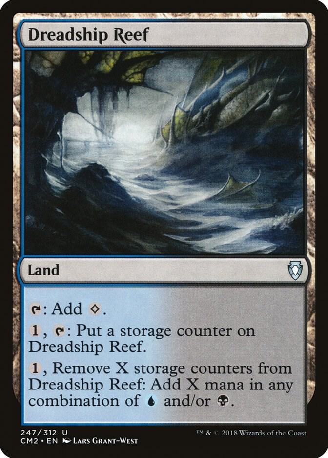 Dreadship Reef 247 card from Commander Anthology Volume II