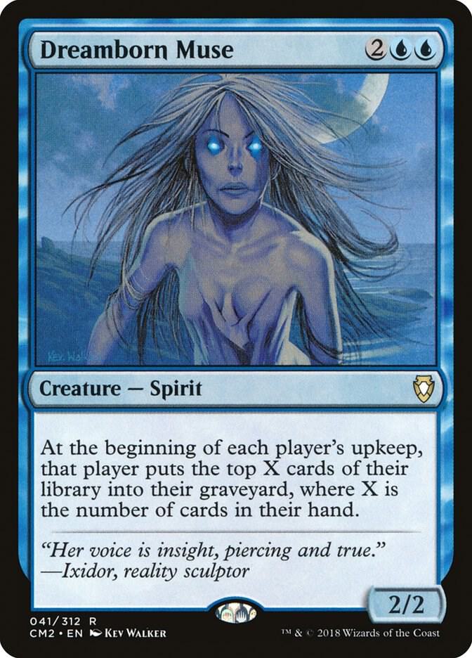 Dreamborn Muse 41 card from Commander Anthology Volume II