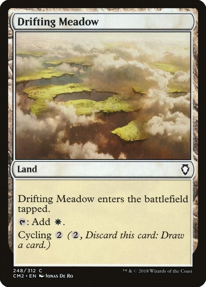 Drifting Meadow 248 card from Commander Anthology Volume II
