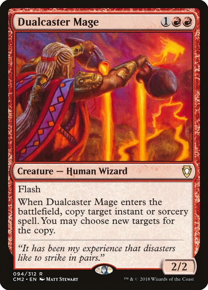 Dualcaster Mage 94 card from Commander Anthology Volume II