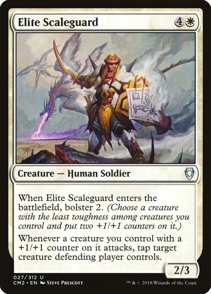Elite Scaleguard 27 card from Commander Anthology Volume II