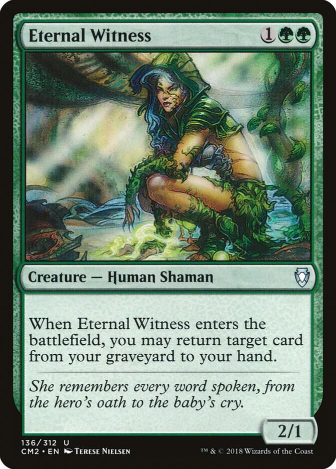Eternal Witness 136 card from Commander Anthology Volume II