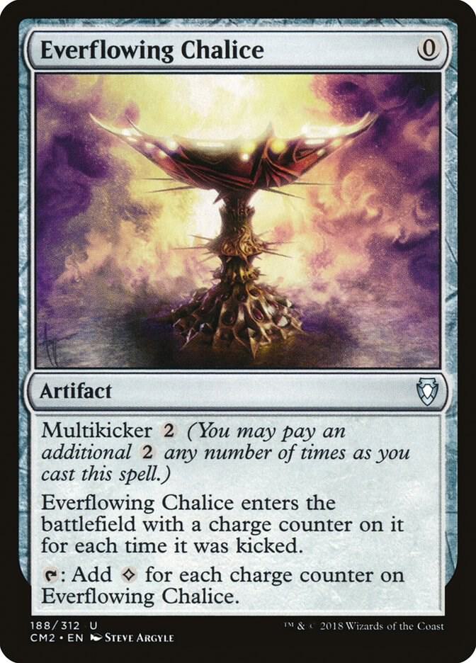 Everflowing Chalice 188 card from Commander Anthology Volume II