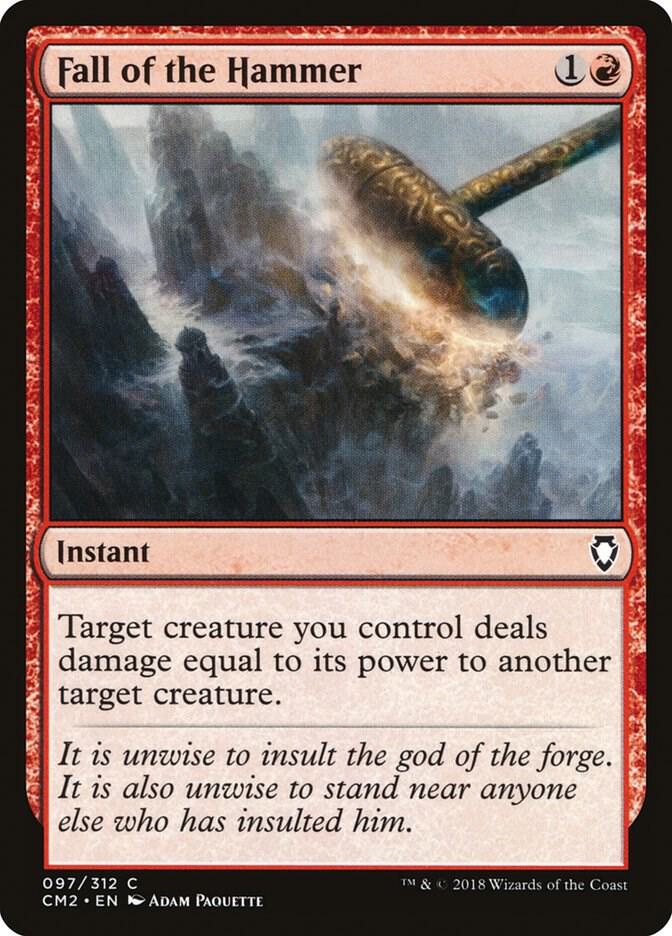 Fall of the Hammer 97 card from Commander Anthology Volume II