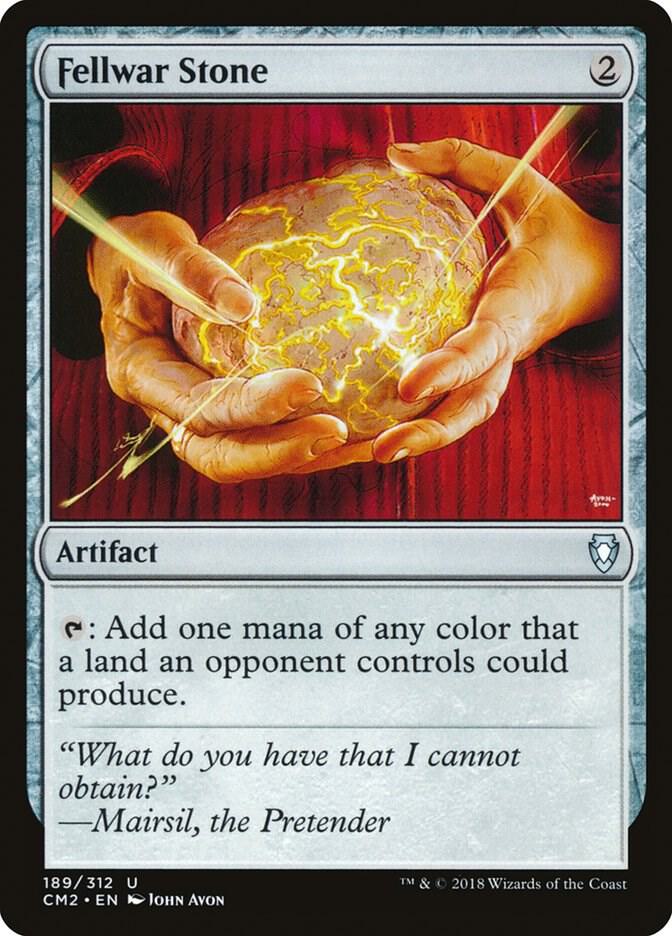 Fellwar Stone 189 card from Commander Anthology Volume II