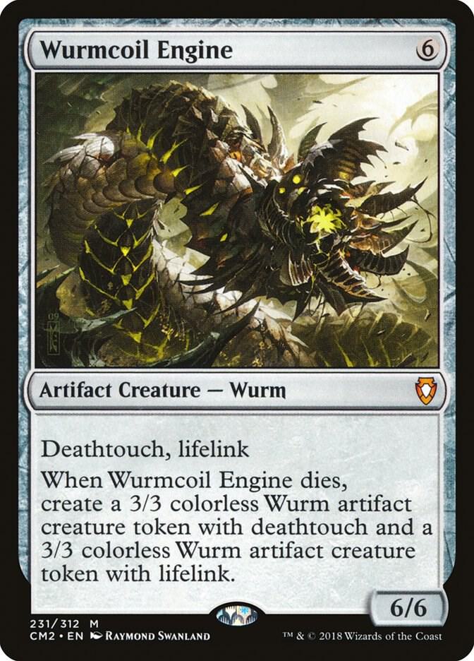 Wurmcoil Engine 231 card from Commander Anthology Volume II