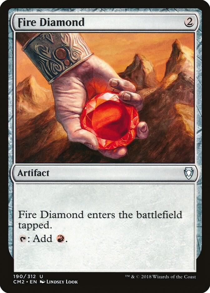 Fire Diamond 190 card from Commander Anthology Volume II