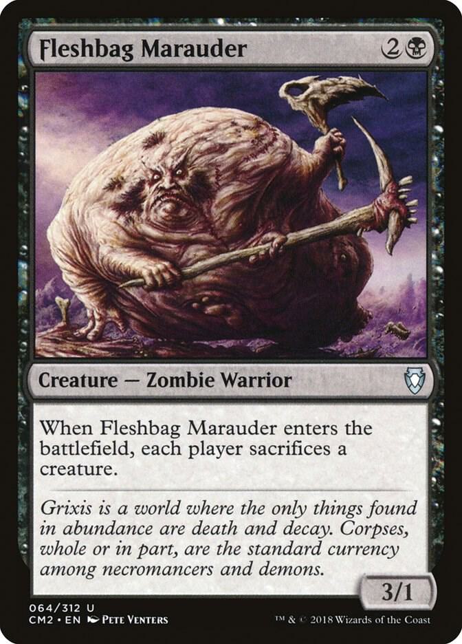 Fleshbag Marauder 64 card from Commander Anthology Volume II