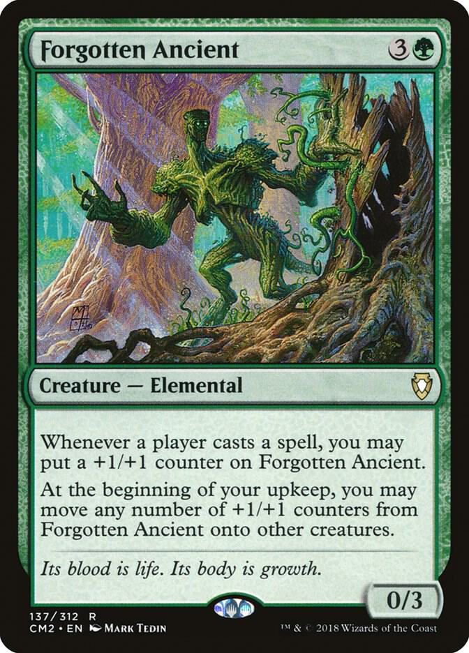 Forgotten Ancient 137 card from Commander Anthology Volume II
