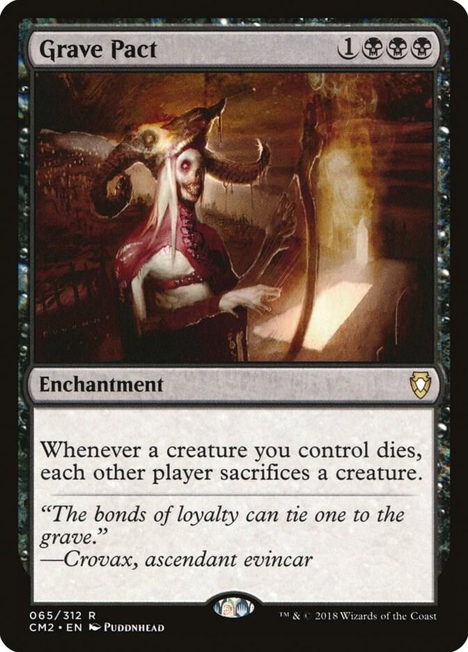 Grave Pact 65 card from Commander Anthology Volume II