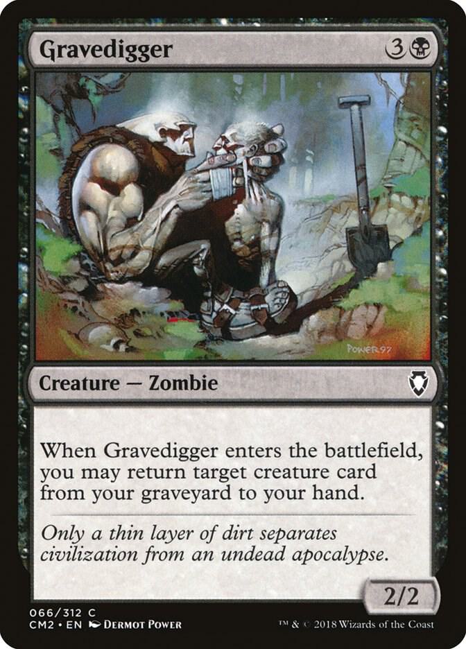 Gravedigger 66 card from Commander Anthology Volume II