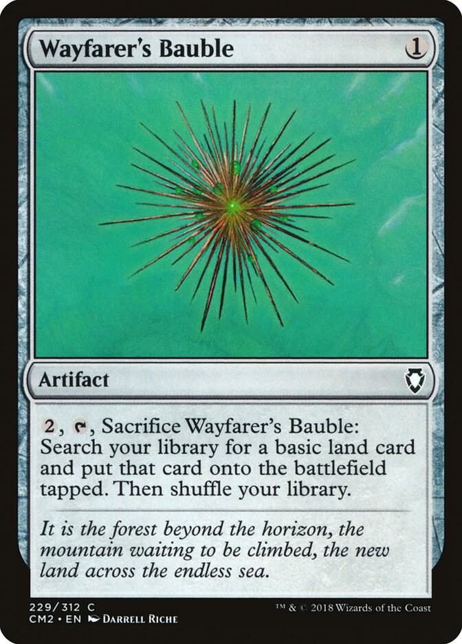 Wayfarer's Bauble 229 card from Commander Anthology Volume II