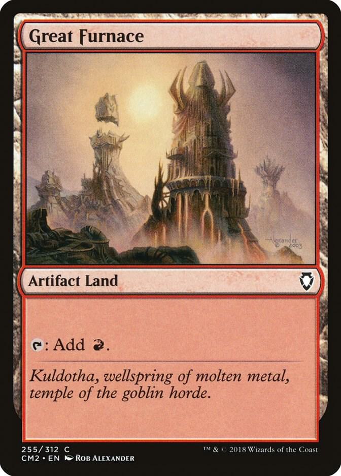 Great Furnace 255 card from Commander Anthology Volume II