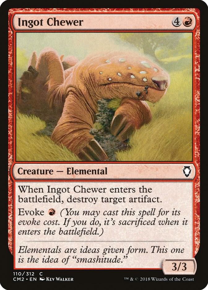 Ingot Chewer 110 card from Commander Anthology Volume II