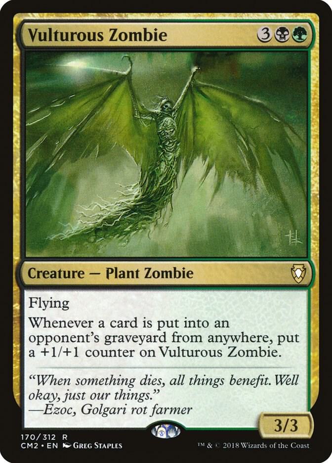Vulturous Zombie 170 card from Commander Anthology Volume II
