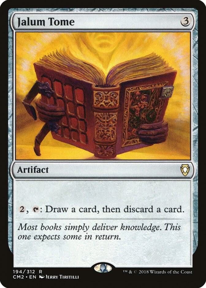 Jalum Tome 194 card from Commander Anthology Volume II