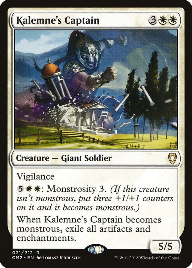 Kalemne's Captain 31 card from Commander Anthology Volume II