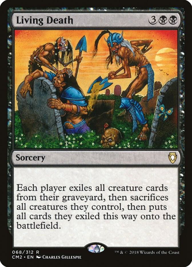 Living Death 68 card from Commander Anthology Volume II