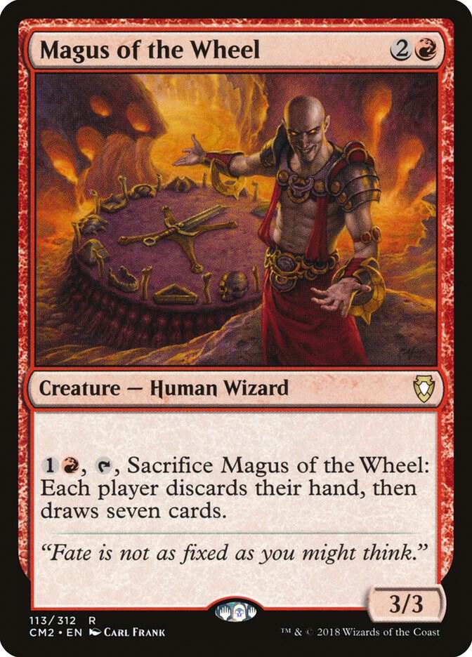 Magus of the Wheel 113 card from Commander Anthology Volume II